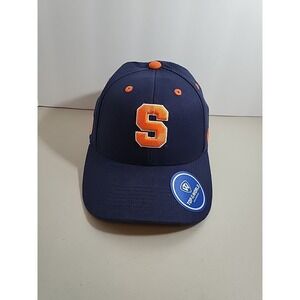 Syracuse Blue /Orange SnapBack Hat - Top Of The World A-Frame Adjustable Cap